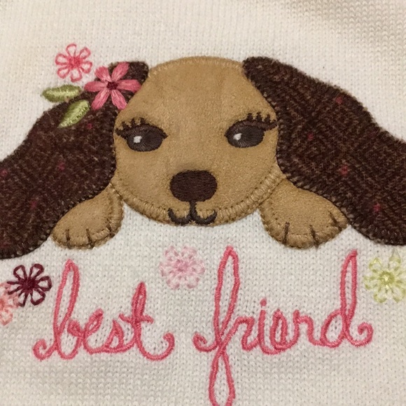 Vintage Gymboree Primrose Best Friend girls sweater vest Size 7 - Picture 5 of 6